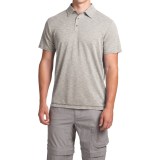 White Sierra Traveler Knit Polo Shirt - Short Sleeve (For Men)