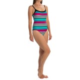 Leilani Antibes Stripe Tank One-Piece Swimsuit (For Women)