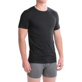 Ragman Pima Cotton Crew Neck Undershirts - 2-Pack, Short Sleeve (For Men)