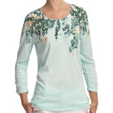 Woolrich Fisher Island Slub Jersey Tee - 3/4 Sleeve (For Women)