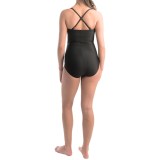 Miraclesuit Becky Wrapped One-Piece Swimsuit - Removable Straps (For Women)