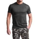 RBX Striated Solid T-Shirt - V-Neck, Short Sleeve (For Men)