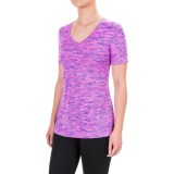 Spalding Galaxy Space-Dyed T-Shirt - Short Sleeve (For Women)