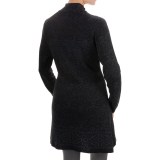 Cynthia Rowley Jacquard Pullover Sweater - Zip Neck (For Women)