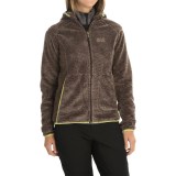 Jack Wolfskin Pine Cone Hooded Jacket - Fleece (For Women)