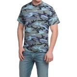 Camouflage T-Shirt - Short Sleeve (For Men and Women)