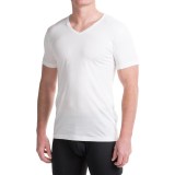 Ragman Pima Cotton V-Neck Undershirts - 2-Pack, Short Sleeve (For Men)