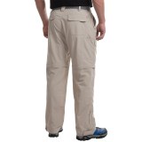 White Sierra Trail Pants - UPF 30, Convertible (For Men)