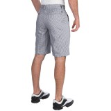 Puma Tech Plaid Bermuda Golf Shorts - UPF 50+ (For Men)