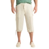 Solid Woven Cargo Shorts (For Men)