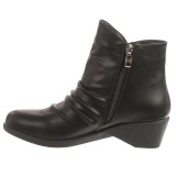 Serene Cokas Ruched Ankle Boots (For Women)