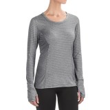 RBX Peached Jacquard Shirt - Long Sleeve (For Women)