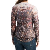 FDJ French Dressing Brush Stroke Burnout Print Shirt - Long Sleeve (For Women)
