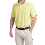 Wedge High-Performance Stripe Golf Polo Shirt - Short Sleeve (For Men)