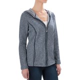 FDJ French Dressing Heather Pinstripe Hoodie - Full Zip (For Women)
