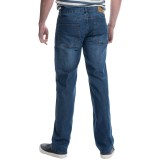 Five-Pocket Stretch Denim Jeans - Straight Leg (For Men)