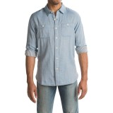True Grit Newport Double Light Indigo Shirt - Long Sleeve (For Men)