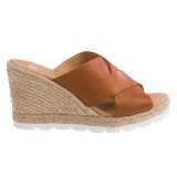 Eric Michael Valencia Wedge Sandals - Leather, Wedge Heel (For Women)