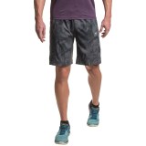 AL1VE Printed Shorts with Perforated Details (For Men)