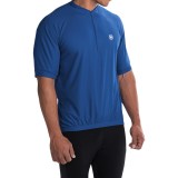 Canari Paceline Cycling Jersey - Zip Neck, Short Sleeve (For Big Men)