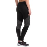 90 Degree by Reflex Jacquard Panel Leggings (For Women)