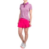 Reebok Space-Dyed Polo Shirt - Short Sleeve (For Women)