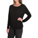 Mixed Media Shirt - Long Sleeve (For Women)