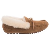 LAMO Footwear Mist Moccasin Slippers - Suede, Sheepskin Lined (For Women)