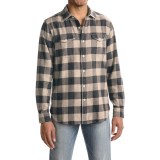 True Grit Vintage Melange Buffalo Check Flannel Shirt - Long Sleeve (For Men)