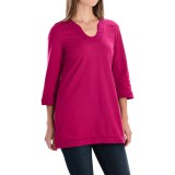 Neon Buddha Liberty Tunic Shirt - Scoop Neck, 3/4 Sleeve (For Women)