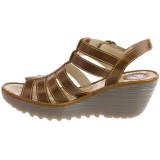Fly London Ygor Sandals - Leather, Wedge Heel (For Women)