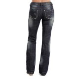 Rock & Roll Cowgirl Distressed Jeans - Mid Rise, Bootcut (For Women)