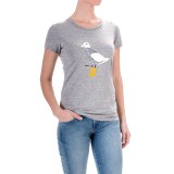 Barbour Cotton T-Shirt - Crew Neck, Short Sleeve (For Women)
