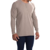 Jockey Stretch Waffle Henley Shirt - Long Sleeve (For Men)