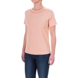 Woolrich Tall Pine Embroidered Heather T-Shirt - Scoop Neck, Short Sleeve (For Women)