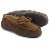 Clarks Suede Moccasins - Sherpa Lined (For Men)