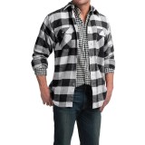 Moose Creek Brawny Plaid Flannel Shirt - Long Sleeve (For Tall Men)