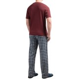 Majestic Thermal Henley and Pants Lounge Set - Short Sleeve (For Men)