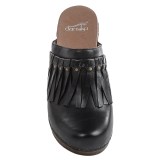 Dansko Deni Fringed Clogs - Leather (For Women)