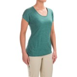 Ibex Sol T-Shirt - Merino Wool, Short Sleeve (For Women)