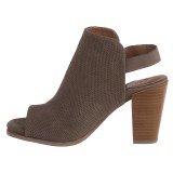 Gentle Souls Selga Open-Toe Boots - Nubuck (For Women)