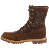 Timberland Authentics Open Weave Boots - Nubuck, 6” (For Women)