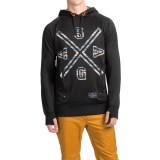 Saga Crest Riding Hoodie (For Men)