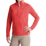 White Sierra Alpha Beta Fleece Shirt - Zip Neck, Long Sleeve (For Women)