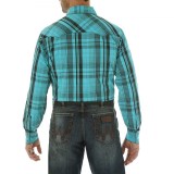 Wrangler Fashion Plaid Shirt - Snap Front, Long Sleeve (For Men)