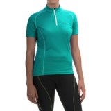 Gore Bike Wear Contest Cycling Jersey - Zip Neck, Short Sleeve (For Women)