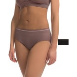 Ellen Tracy Seamless Panties - High-Cut Briefs, 2-Pack (For Women)