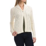 Woolrich Hannah Short Cable Cardigan Sweater (For Women)