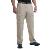 White Sierra Trail Pants - UPF 30, Convertible (For Men)
