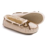 Minnetonka Cally Moccasins - Canvas (For Women)